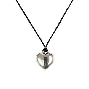 Heart of Winter Unique Silver Heart Pendant Necklace